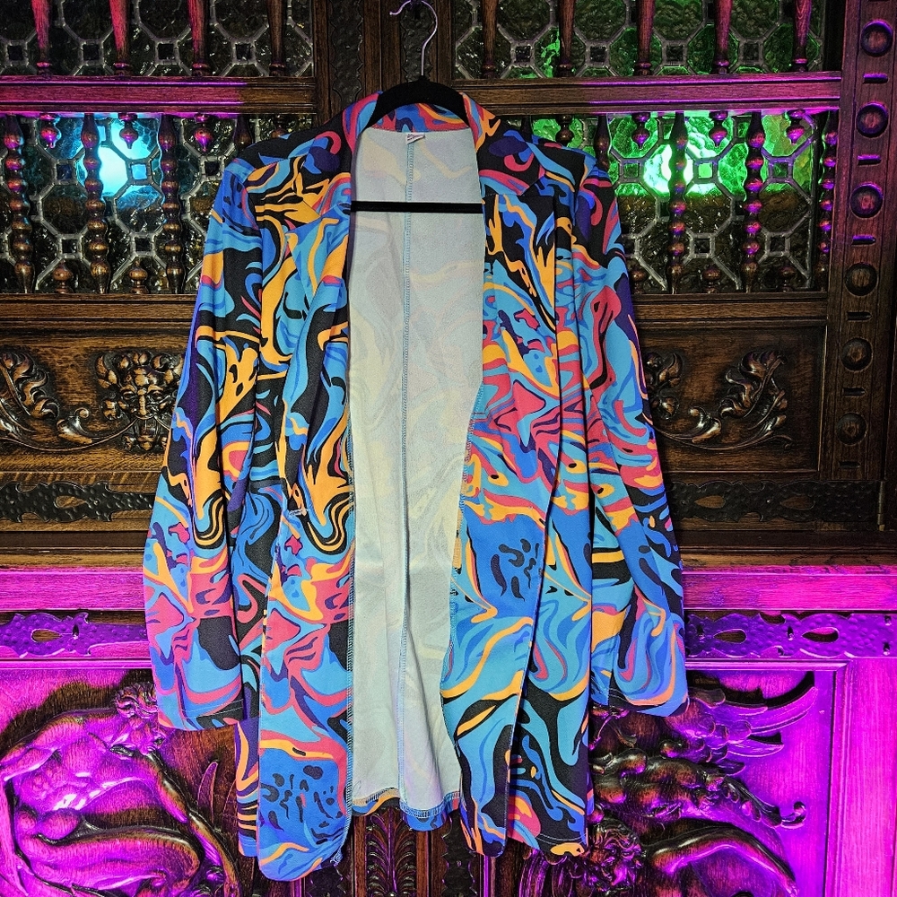 Colorful Abstract Blazer - Picture 7 of 7